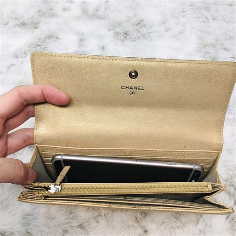 pochette wallet on chain chanel|genuine Chanel wallets.